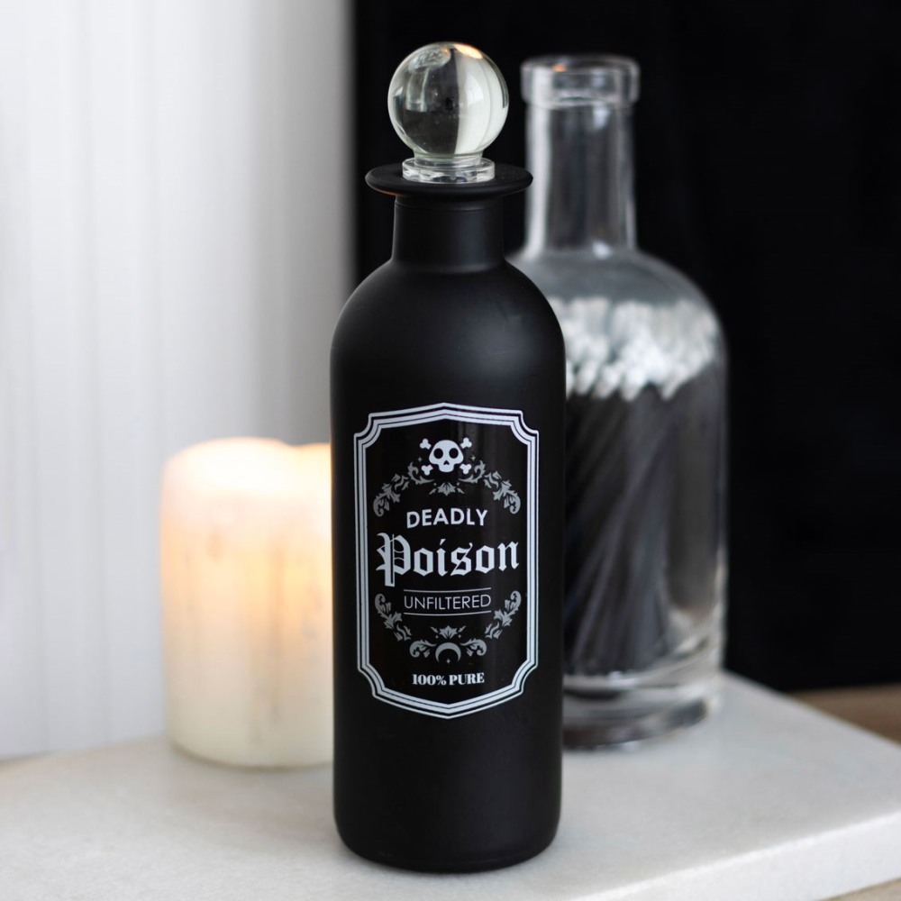 Something Different - Decorative Glass Bouteille de potion - Noir